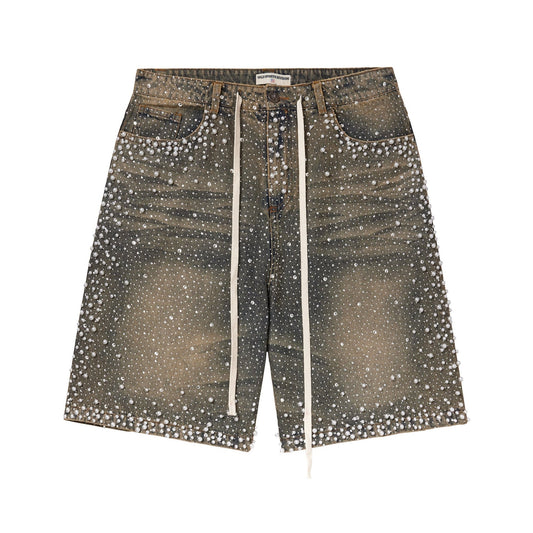 Vale Forever Rainstorm Jorts Mid Wash