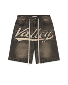 Vale Forever Black Skittle Jorts-Empxre Boutique