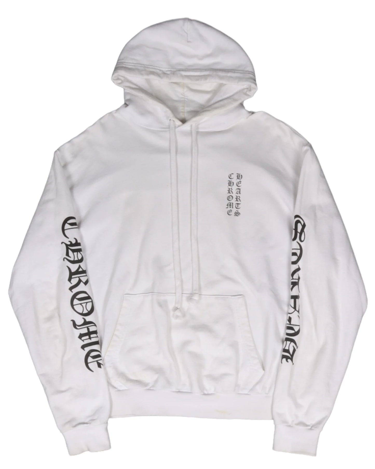 Chrome Hearts Monogram Vertical Logo Hoodie