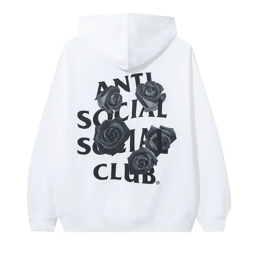 Anti Social Social Club Bat Emoji Hoodie White