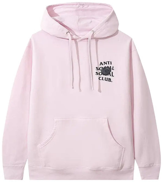 Anti Social Social Club Bat Emoji Hoodie Pink