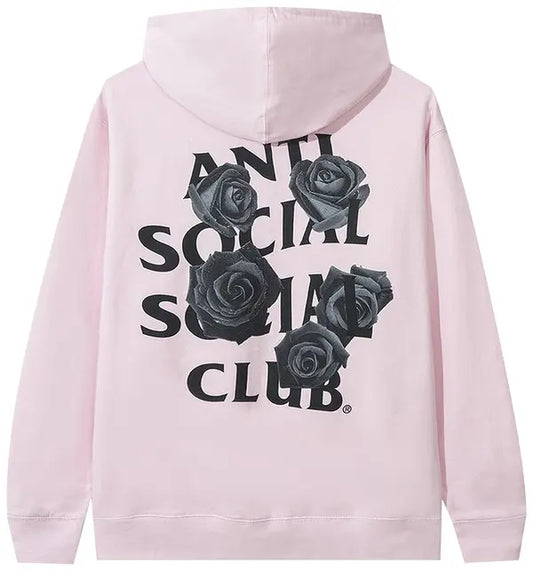 Anti Social Social Club Bat Emoji Hoodie Pink