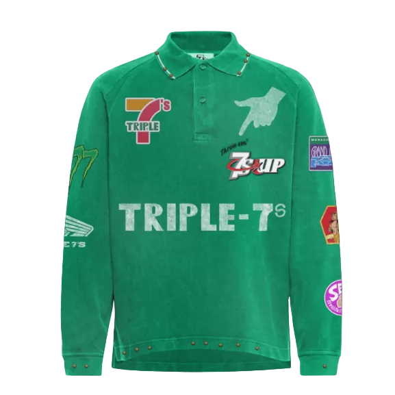Triple Sevens Sponsor Polo Green