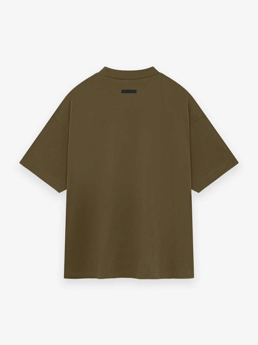 Essentials Jersey Crewneck Tee Olive
