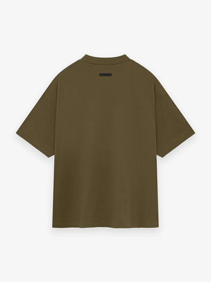 Essentials Jersey Crewneck Tee Olive