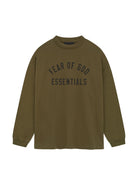 Essentials Jersey Longsleeve Tee Olive-Empxre Boutique
