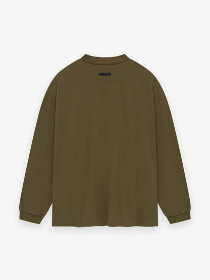 Essentials Jersey Longsleeve Tee Olive