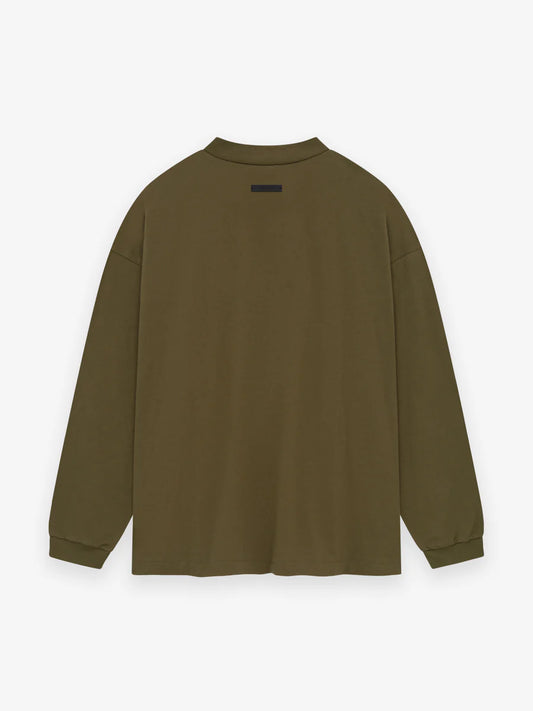 Essentials Jersey Longsleeve Tee Olive