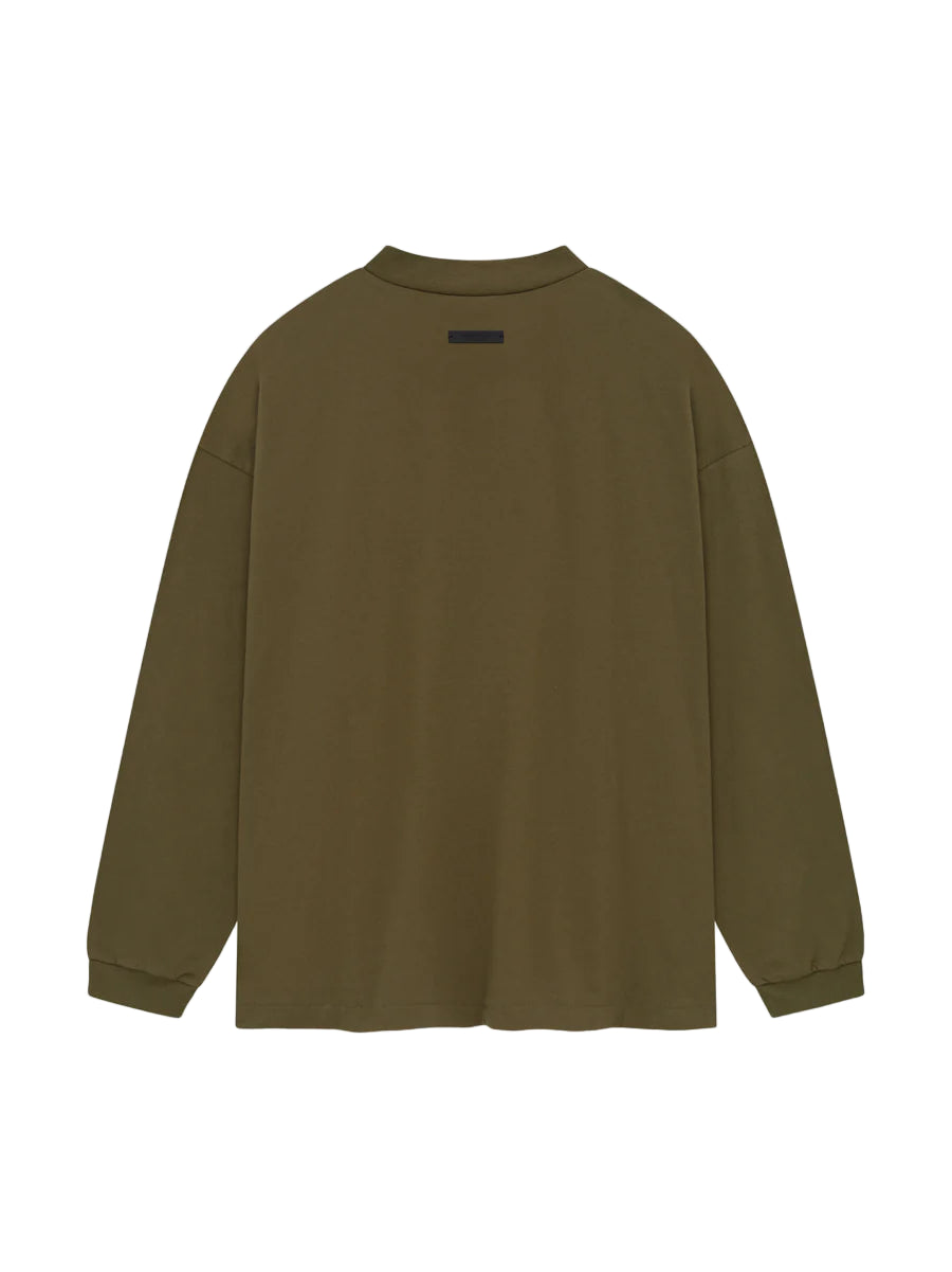 Essentials Jersey Longsleeve Tee Olive-Empxre Boutique