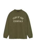 Essentials Jersey Longsleeve Tee Military-Empxre Boutique