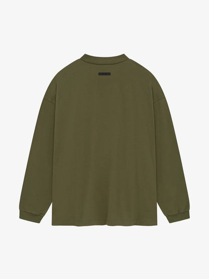 Essentials Jersey Longsleeve Tee  Military