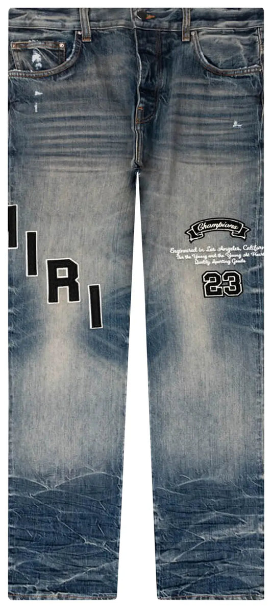AMIRI Blue Hockey Jeans