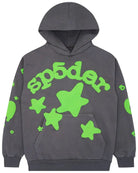 Sp5der Beluga Hoodie Slate Grey/Green-Empxre Boutique