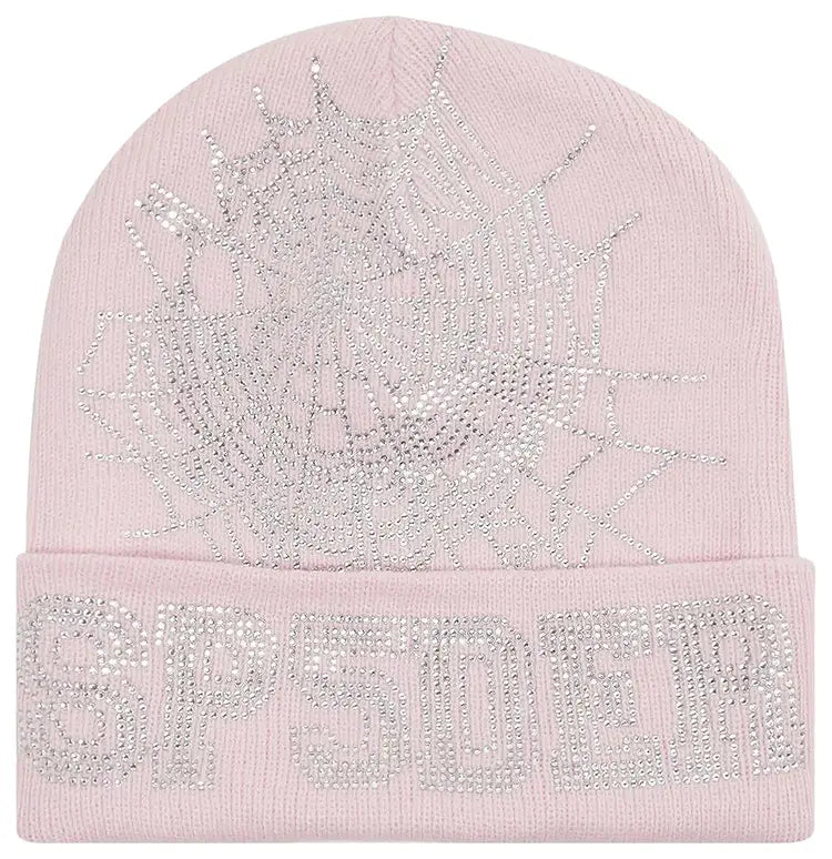 Sp5der Web Beanie Pink-Empxre Boutique