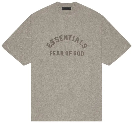 Essentials Heavy Tee Heather Grey