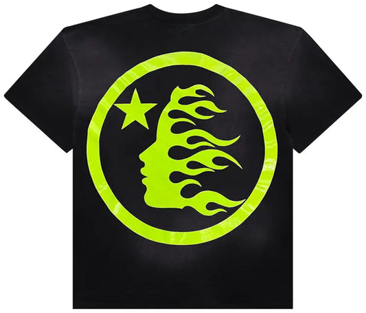 Hellstar Sports Core Logo Gel Tee Green