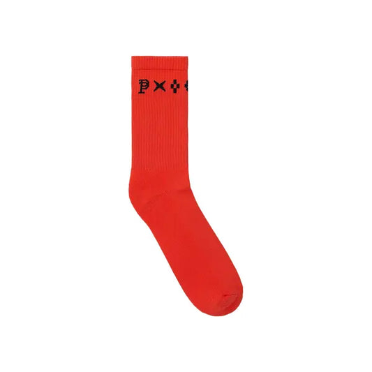 Purple Brand	MONOGRAM CREW RED SOCKS