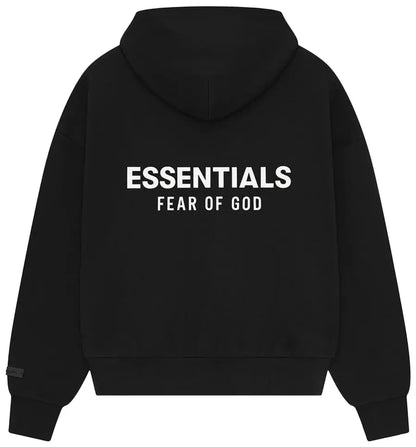 Essentials Classic Hoodie Jet Black-Empxre Boutique