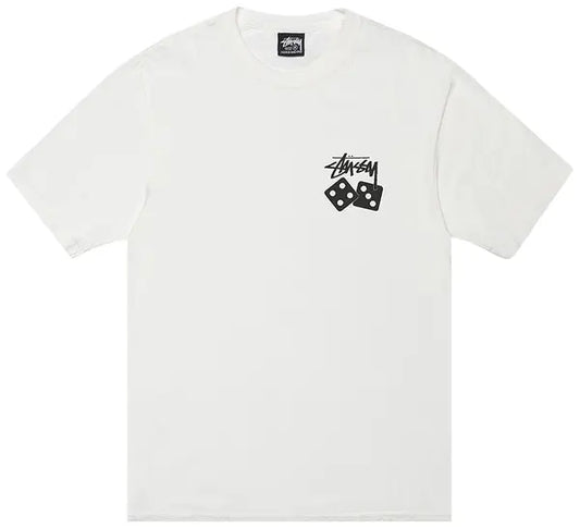 Stussy Dice Tee Pigment Dyed Natural