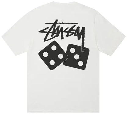 Stussy Dice Tee Pigment Dyed Natural