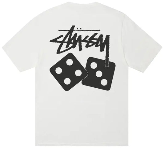 Stussy Dice Tee Pigment Dyed Natural