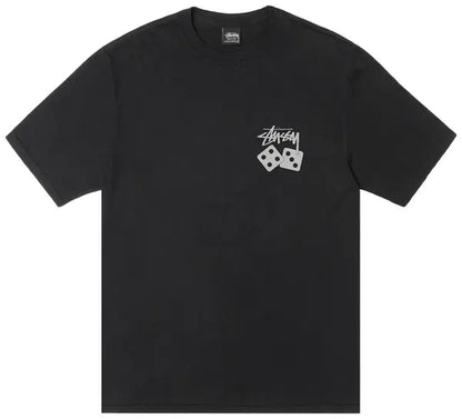 Stussy Dice Tee Pigment Dyed Black