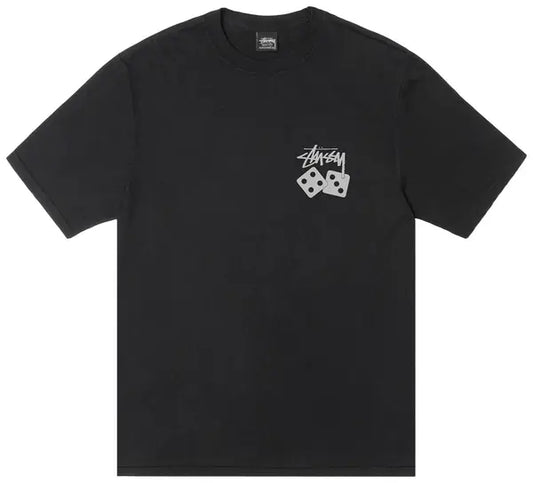 Stussy Dice Tee Pigment Dyed Black