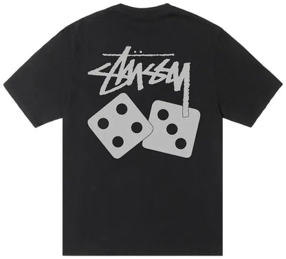 Stussy Dice Tee Pigment Dyed Black