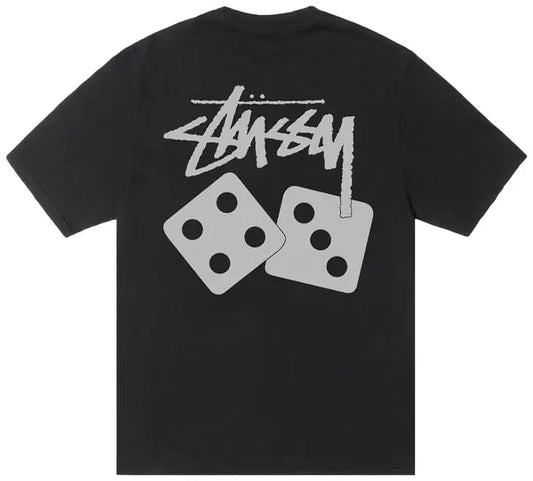 Stussy Dice Tee Pigment Dyed Black