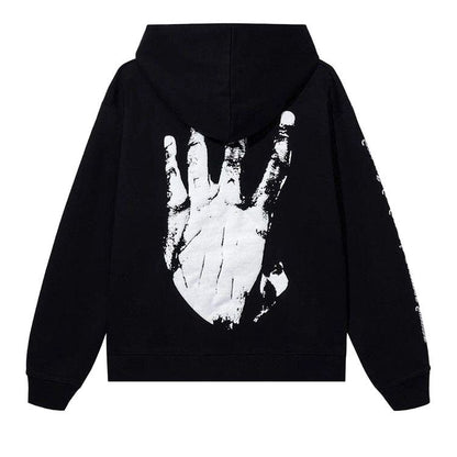 Revenge XXXTentacion Kill Outline Hoodie Black/White