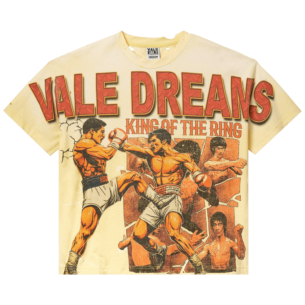 Vale Forever Sun Shattered Fist Tee Cream-Empxre Boutique