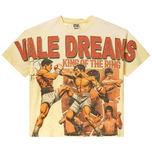 Vale Forever Sun Shattered Fist Tee Cream