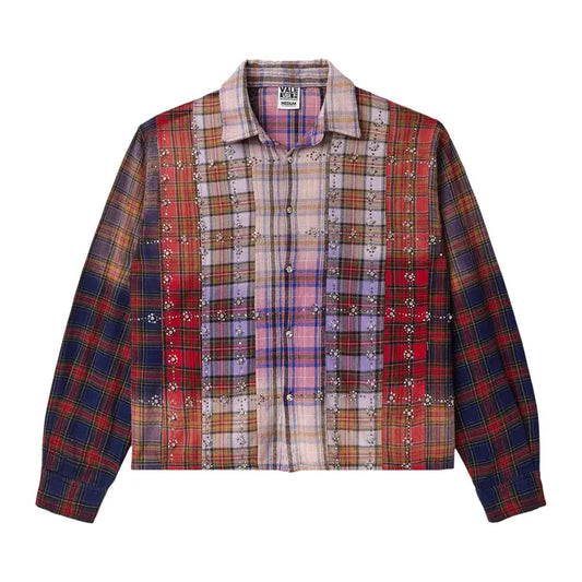 Vale Forever Summer Jam Flannel Red/Patchwork
