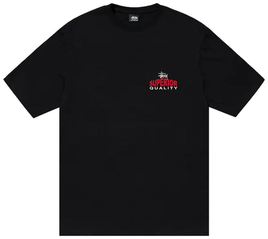 Stussy Superior Quality Tee Black