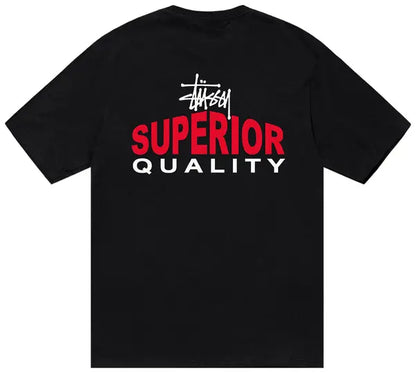 Stussy Superior Quality Tee Black