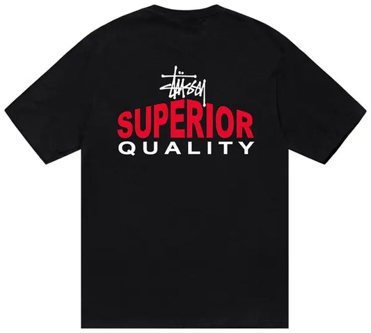 Stussy Superior Quality Tee Black