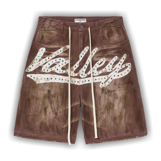 Vale Forever M&M Jorts Dirt Brown