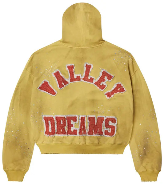 Vale Forever Sun Custered Zip Up Yellow