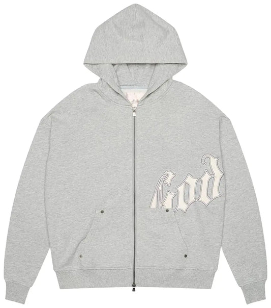 Godspeed OG Logo Sweatsuit V2 Heather Grey Set-Empxre Boutique