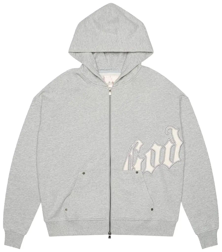 Godspeed OG Logo Sweatsuit V2 Heather Grey Set-Empxre Boutique
