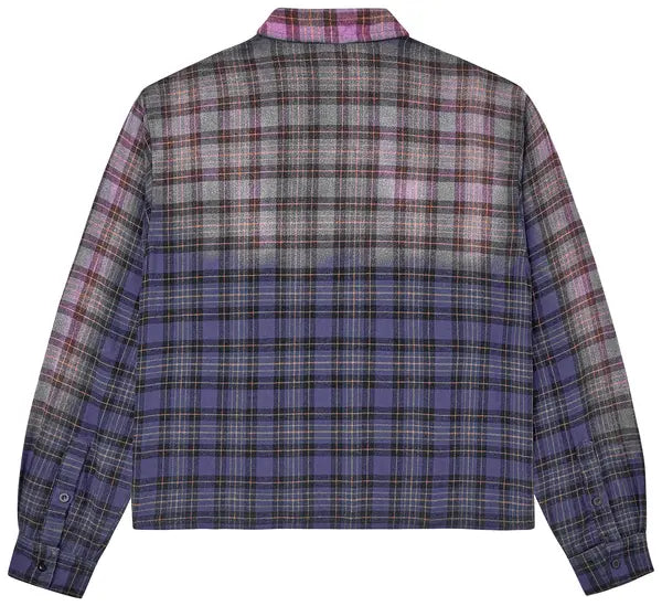 Vale Forever Blue Inferno Flannel-Long Sleeves-Empxre Boutique