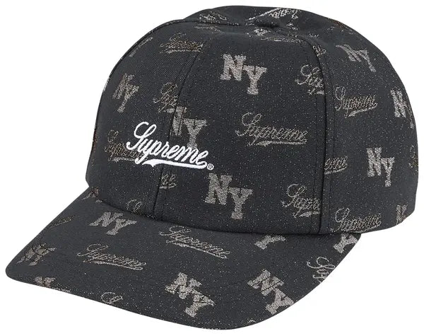 Supreme Monogram 6-Panel Black – Empxre Boutique