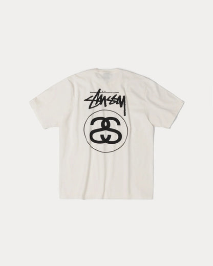 Stussy Stock Link Tee Pigment Dyed Natural