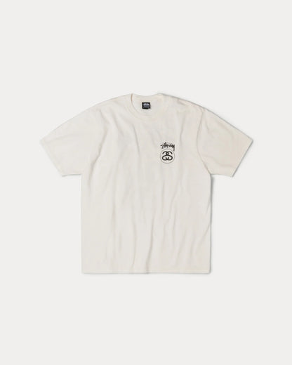 Stussy Stock Link Tee Pigment Dyed Natural