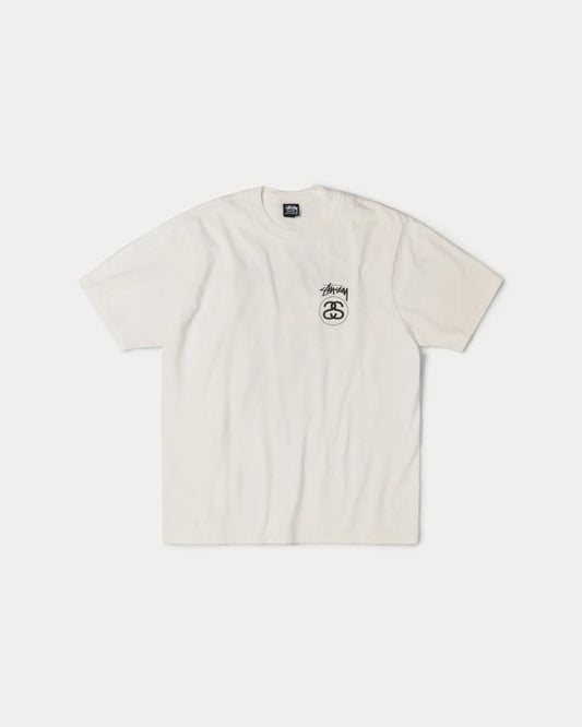 Stussy Stock Link Tee Pigment Dyed Natural