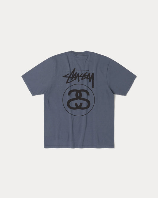 Stussy Stock Link Tee Pigment Dyed Navy-Empxre Boutique
