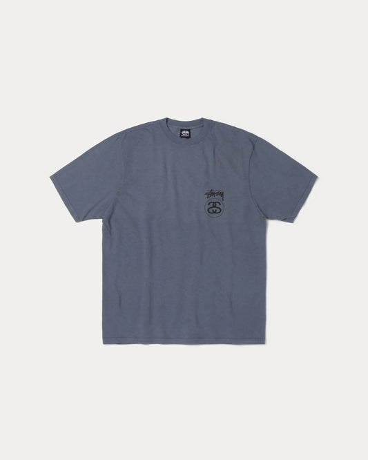 Stussy Stock Link Tee Pigment Dyed Navy-Empxre Boutique