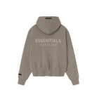 Fear of God Essentials Classic Fit Fleece Zip-Up Hoodie Homestead Heather-Hoodies-Empxre Boutique