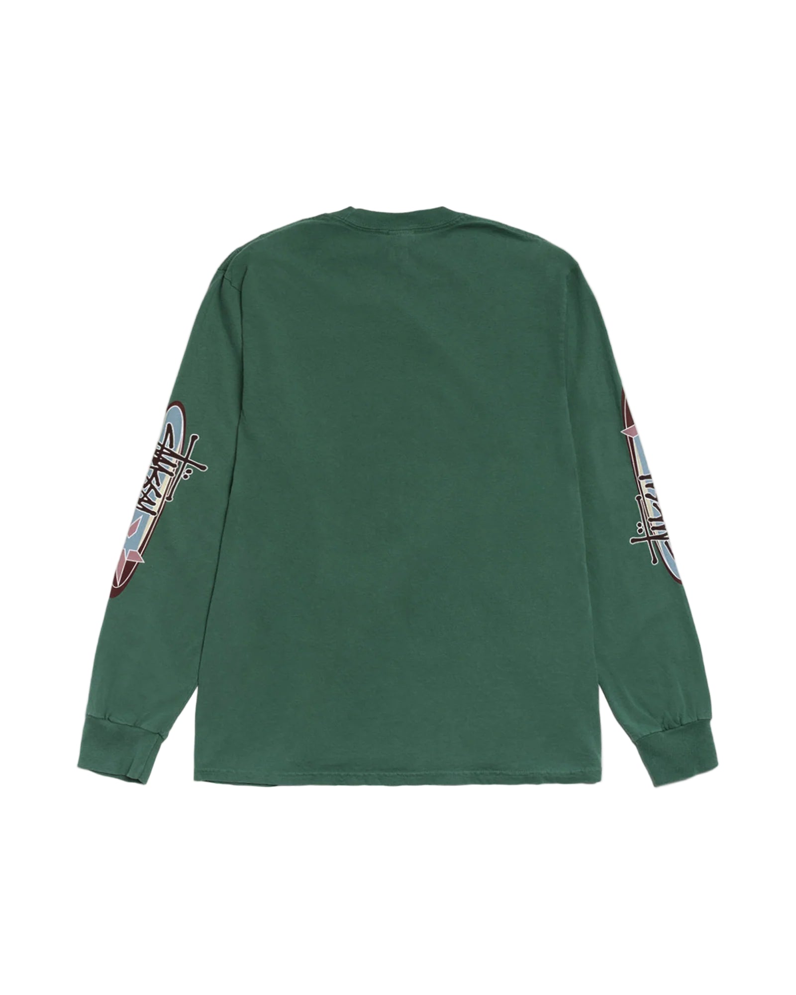 Stussy Two Star Pigment Dyed Pine L/S Tee-Empxre Boutique