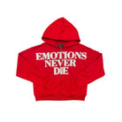 Mixed Emotions END Rhinestone Hoodie Red-Empxre Boutique